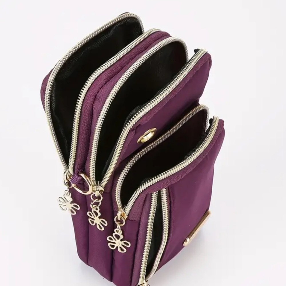 Chic Foldable Mini Crossbody Bag for Women. NWOT